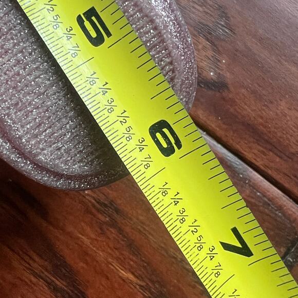 Mini Melissa Campana 8c Pink Glitter Jelly Sandal Mary Jane - Picture 7 of 9